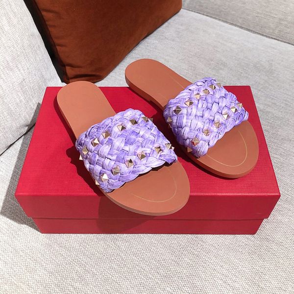 fashion trend women sandals flat slippers flip flops stud beach outdoor breathable shoes summer rivets slippers colors lazy men sandals si, Black
fashion trend women sandals flat slippers flip flops stud beach outdoor breathable shoes summer rivets slippers colors lazy men sandals si, Black
