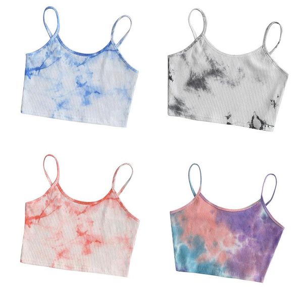 women's tanks & camis tie-dye cami tank summer spaghetti straps sleeveless camisole basic tee shirt crop ladies streetwear, White
women's tanks & camis tie-dye cami tank summer spaghetti straps sleeveless camisole basic tee shirt crop ladies streetwear, White