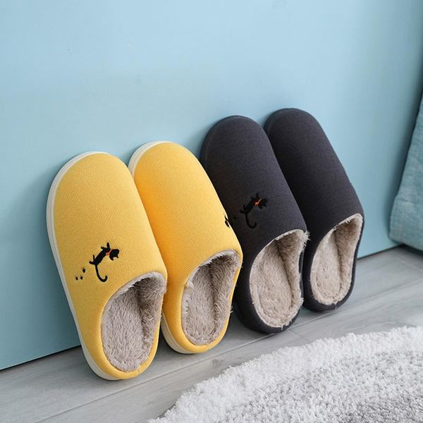 slippers 2021 winter men and women couple home cute cartoon indoor warm non-slip high-definition fine plush cotton shoes, Black
slippers 2021 winter men and women couple home cute cartoon indoor warm non-slip high-definition fine plush cotton shoes, Black