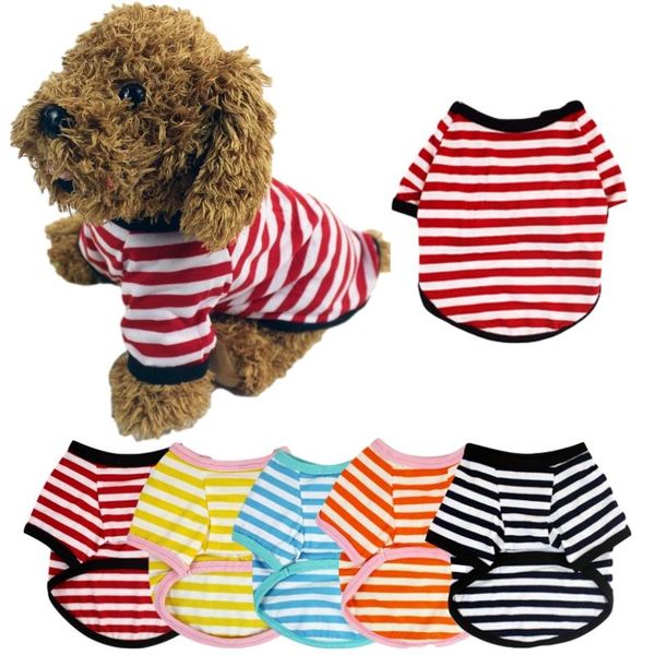 pet clothes dog vest cat clothing summer dogs tshirt puppy clothers small cotton t shirt pug apparel costumes 
pet clothes dog vest cat clothing summer dogs tshirt puppy clothers small cotton t shirt pug apparel costumes