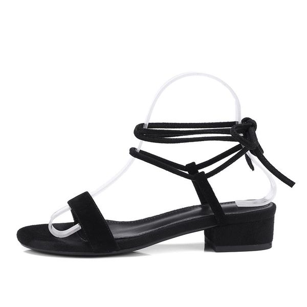 summer women's sandals kid suede gladiator square heel casual lace up women simple comfortable shoes for girls dress, Black
summer women's sandals kid suede gladiator square heel casual lace up women simple comfortable shoes for girls dress, Black