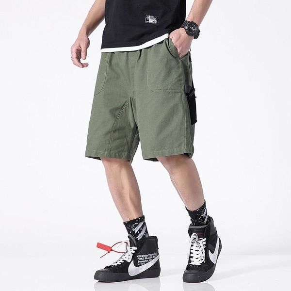 men hip hop cotton cargo shorts joggers summer thin track baggy short casual harajuku pockets skateboard sweatpants men's, White;black
men hip hop cotton cargo shorts joggers summer thin track baggy short casual harajuku pockets skateboard sweatpants men's, White;black