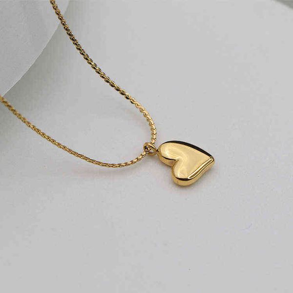 stainless steel 18k heart-shaped necklace female simple student minority design clavicle chain ins titanium necklace non fading, Silver
stainless steel 18k heart-shaped necklace female simple student minority design clavicle chain ins titanium necklace non fading, Silver