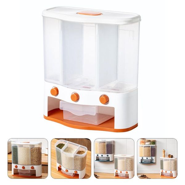 storage bottles & jars 1pc professional seal grains container practical kitchen wall-mounted
storage bottles & jars 1pc professional seal grains container practical kitchen wall-mounted