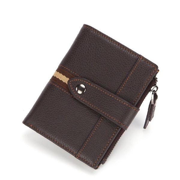 men vintage business wallet oil leather cowhide bag men's genuine cow hasp design short purse po holder wallets, Red;black
men vintage business wallet oil leather cowhide bag men's genuine cow hasp design short purse po holder wallets, Red;black
