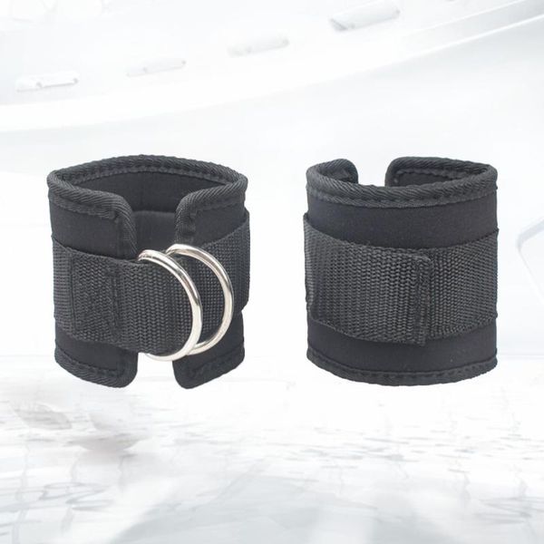 2pcs sport ankle straps d-ring calfs band for gym workouts machines leg exercises (black) support, Blue;black
2pcs sport ankle straps d-ring calfs band for gym workouts machines leg exercises (black) support, Blue;black
