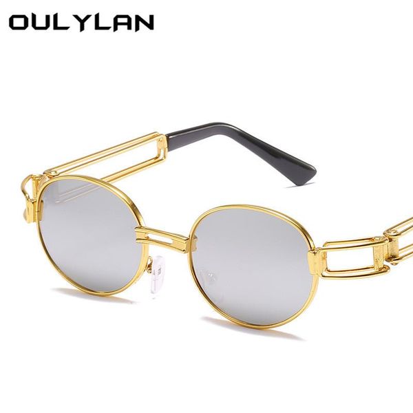 sunglasses oulylan metal men women punk style vintgae brand oval sun glasses round eyewear fashion small frame silver lens male, White;black
sunglasses oulylan metal men women punk style vintgae brand oval sun glasses round eyewear fashion small frame silver lens male, White;black