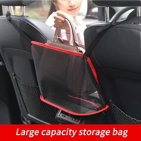 car organizer rear mesh trunk seat elastic string net magic sticker universal storage bag pocket cage auto multipurpose
car organizer rear mesh trunk seat elastic string net magic sticker universal storage bag pocket cage auto multipurpose