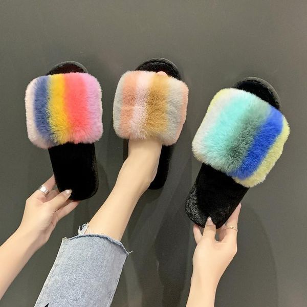 slippers cootelili winter shoes for woman home 2021 fashion faux fur 2cm heel colorful size 36-41, Black
slippers cootelili winter shoes for woman home 2021 fashion faux fur 2cm heel colorful size 36-41, Black
