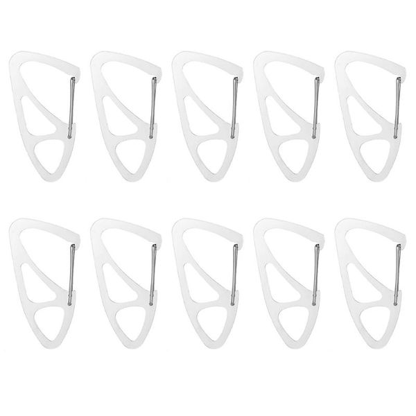 10pcs security master lock outdoor ascend tool stainless steel carabiner keychain ring hanging buckles for camping hiking cords, slings and
10pcs security master lock outdoor ascend tool stainless steel carabiner keychain ring hanging buckles for camping hiking cords, slings and