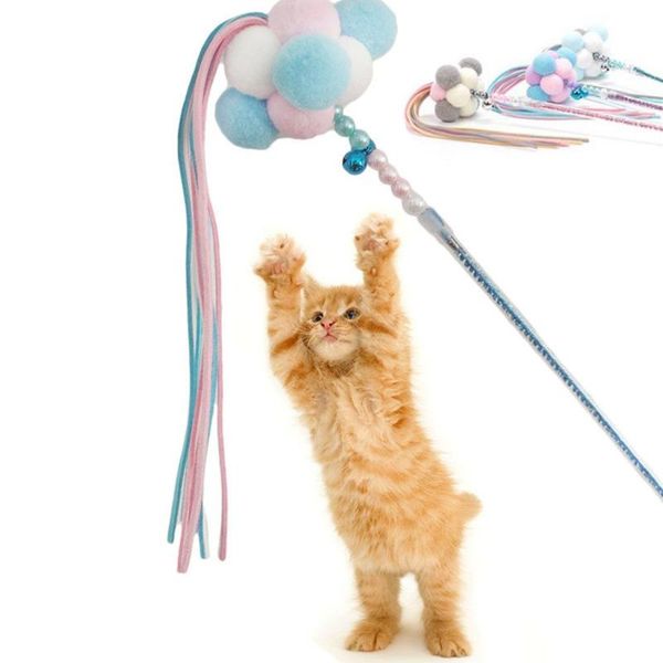 cat toys wooden teaser rod interactive funny cute pet tassel wand with pompom plush false mouse supplies
cat toys wooden teaser rod interactive funny cute pet tassel wand with pompom plush false mouse supplies