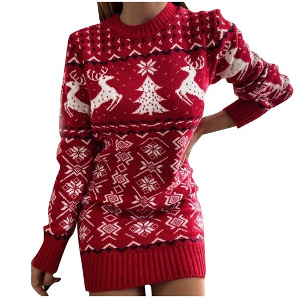women's sweaters 2021 women christmas sweater dress fashion autumn winter long sleeve printing dresses ladies mini, White;black
women's sweaters 2021 women christmas sweater dress fashion autumn winter long sleeve printing dresses ladies mini, White;black