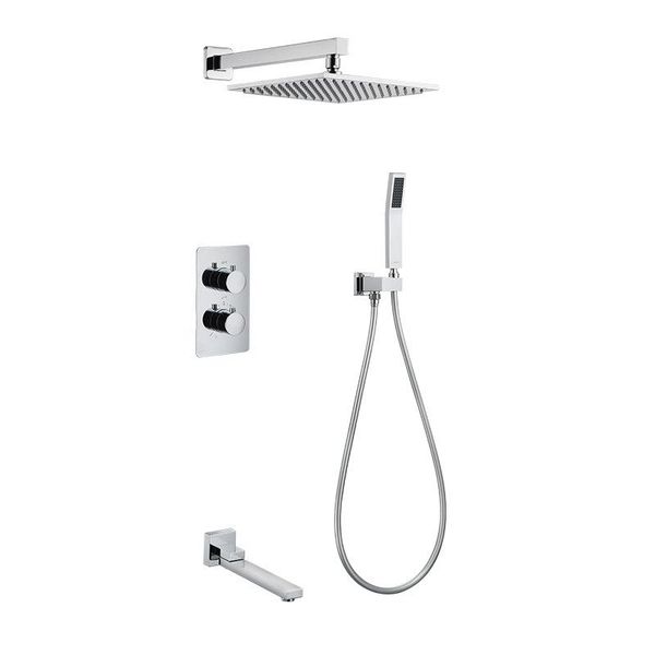 3ways thermostatic bathroom shower set chrome rain head easy installation bath mixer fauet with embedded box sets
3ways thermostatic bathroom shower set chrome rain head easy installation bath mixer fauet with embedded box sets