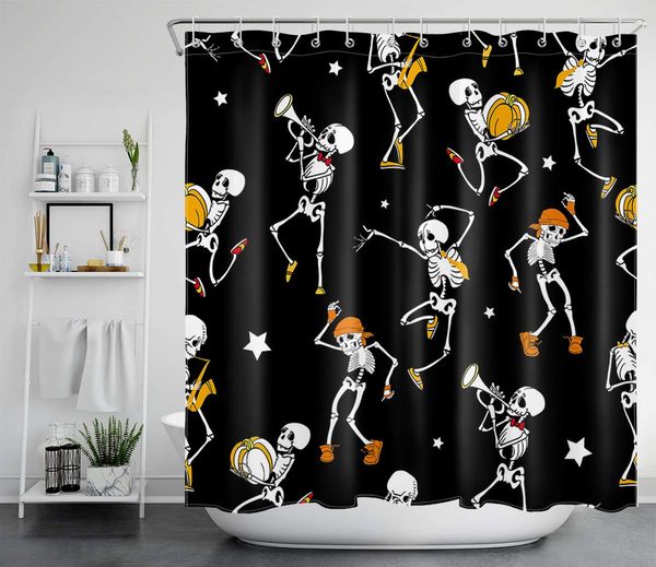 halloween cute skull shower curtain funny dancing skull skeletons shower curtains hooks for bathroom pumpkin joints party
halloween cute skull shower curtain funny dancing skull skeletons shower curtains hooks for bathroom pumpkin joints party