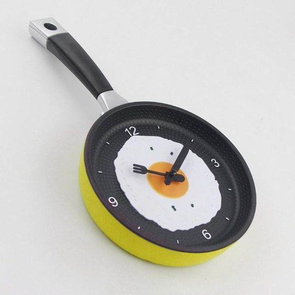 wall clocks creative clock plastic frying pan design hanging novelty fried egg art for kitchen decoration
wall clocks creative clock plastic frying pan design hanging novelty fried egg art for kitchen decoration