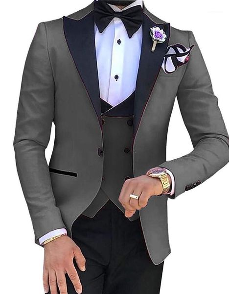 men's suits & blazers men prom tuxedo slim fit 3 piece groom wedding for custom blazer costume homme pieces (jacket +vest +pant), White;black
men's suits & blazers men prom tuxedo slim fit 3 piece groom wedding for custom blazer costume homme pieces (jacket +vest +pant), White;black