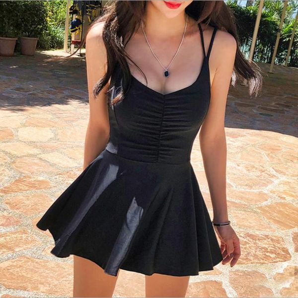 one-piece suits skirted one piece swimsuit women's swimwear 2021 solid push up monokini halter swim suit korea style bathing beachwear
one-piece suits skirted one piece swimsuit women's swimwear 2021 solid push up monokini halter swim suit korea style bathing beachwear