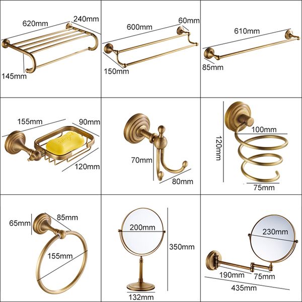 other bath & toilet supplies antique bronze hardware set room accessories shelf soap dish paper holder dispenser robe hook elm53 i
other bath & toilet supplies antique bronze hardware set room accessories shelf soap dish paper holder dispenser robe hook elm53 i