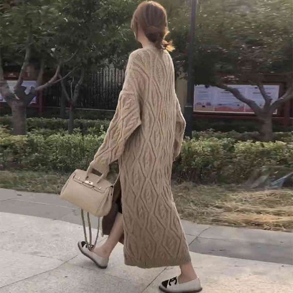 women's sweaters women winter autumn sweater thicken oversize coat temperament twist long jacket single breasted v-neck warmth fashion, White;black
women's sweaters women winter autumn sweater thicken oversize coat temperament twist long jacket single breasted v-neck warmth fashion, White;black