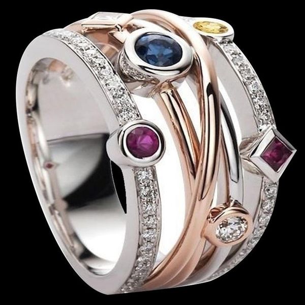 wedding rings exquisite fashion lady cross two color gem sapphire amethyst diamond ring size 5-11, Slivery;golden
wedding rings exquisite fashion lady cross two color gem sapphire amethyst diamond ring size 5-11, Slivery;golden