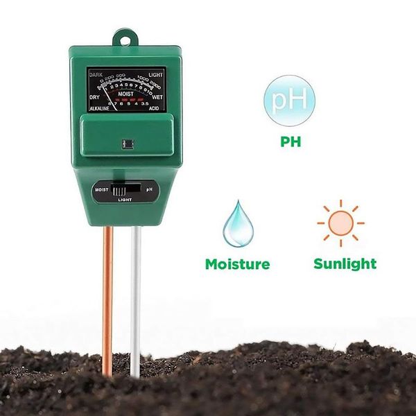 in 1 soil tester moisture sunlight ph meter household garden planting elements for plants flowers tools no battery meters
in 1 soil tester moisture sunlight ph meter household garden planting elements for plants flowers tools no battery meters
