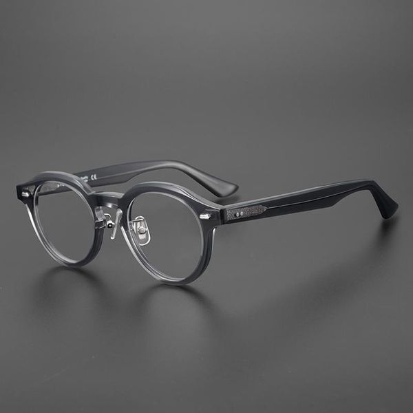 fashion sunglasses frames vintage round acetate glasses frame men prescription myopia eyeglasses for women japan handmade retro optical eyew, Black
fashion sunglasses frames vintage round acetate glasses frame men prescription myopia eyeglasses for women japan handmade retro optical eyew, Black