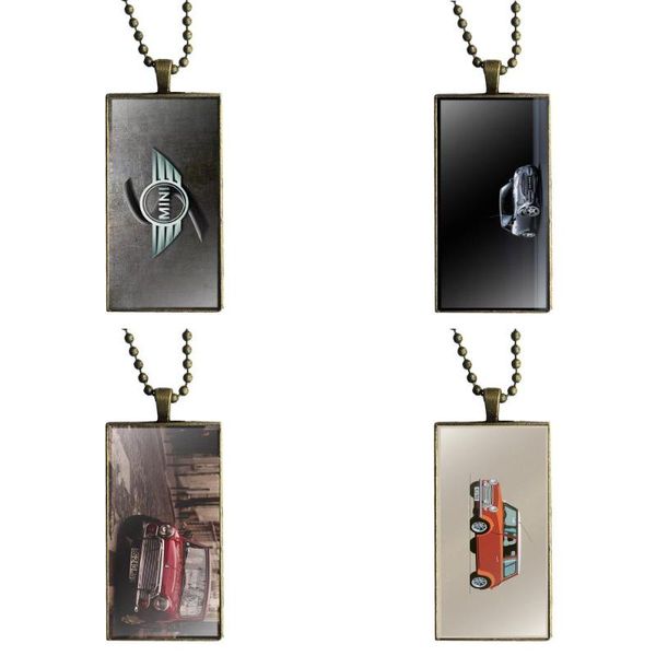 glaze for girls wholesale mini cooper glass cabochon pendant necklace rectangle fashion necklaces, Silver
glaze for girls wholesale mini cooper glass cabochon pendant necklace rectangle fashion necklaces, Silver