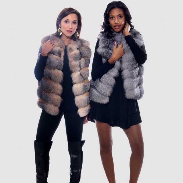 women's fur & faux real vest frost warm and fashion casual european street style, Black
women's fur & faux real vest frost warm and fashion casual european street style, Black