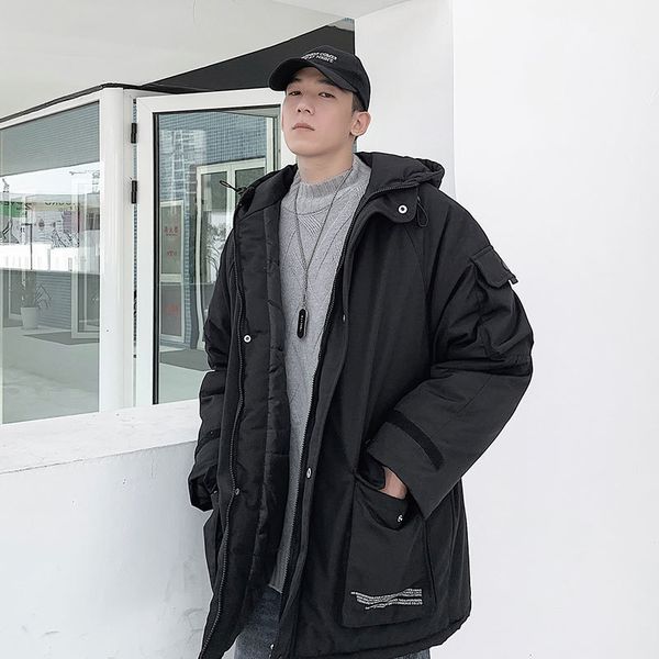 men's jackets winter fashion men's jacket thick hoodie warm coat casual pants loose cotton plus, Black;brown
men's jackets winter fashion men's jacket thick hoodie warm coat casual pants loose cotton plus, Black;brown