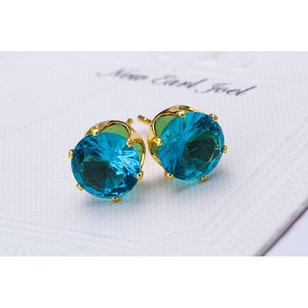 Stud Earrings Wholesale Fashion Round Favorite Design 18 K Gold Plated ded Candy Crystals CZ Diamond Earring For Women MQ79 Z8DR FJML
Stud Earrings Wholesale Fashion Round Favorite Design 18 K Gold Plated ded Candy Crystals CZ Diamond Earring For Women MQ79 Z8DR FJML