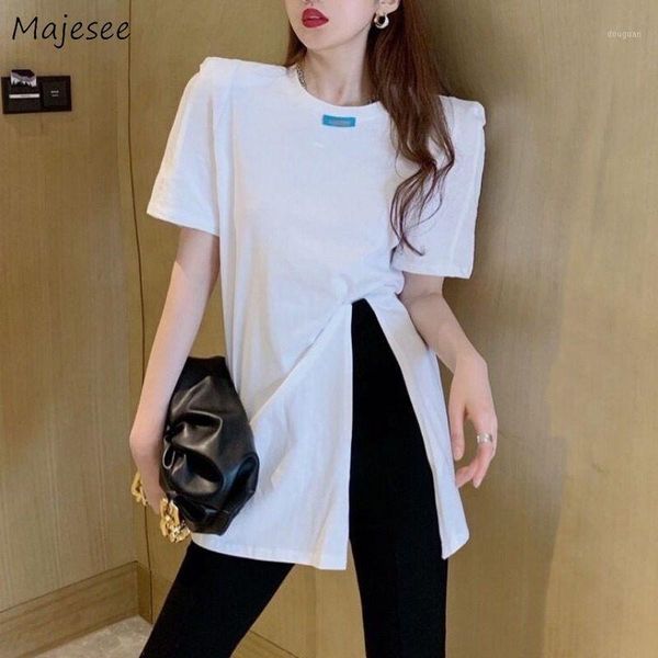 women's t-shirt t-shirts women fashion summer split solid all-match breathable soft asymmetrical tunic college casual female harajuku b, White
women's t-shirt t-shirts women fashion summer split solid all-match breathable soft asymmetrical tunic college casual female harajuku b, White