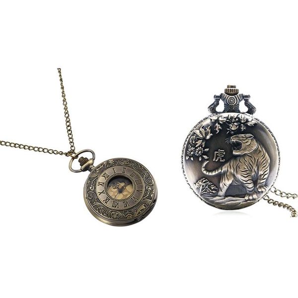 pocket watches 2 pcs classical large gold face roman watch stylish scale bronze, Slivery;golden
pocket watches 2 pcs classical large gold face roman watch stylish scale bronze, Slivery;golden