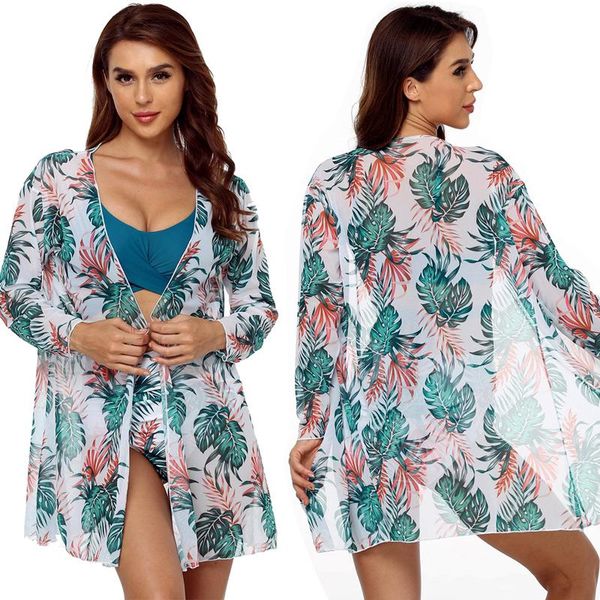 women's swimwear 2021 floral print leopard bikini set cover-ups 3pcs short sleeve summer beach dress women wear swim suit cover up, White;black
women's swimwear 2021 floral print leopard bikini set cover-ups 3pcs short sleeve summer beach dress women wear swim suit cover up, White;black