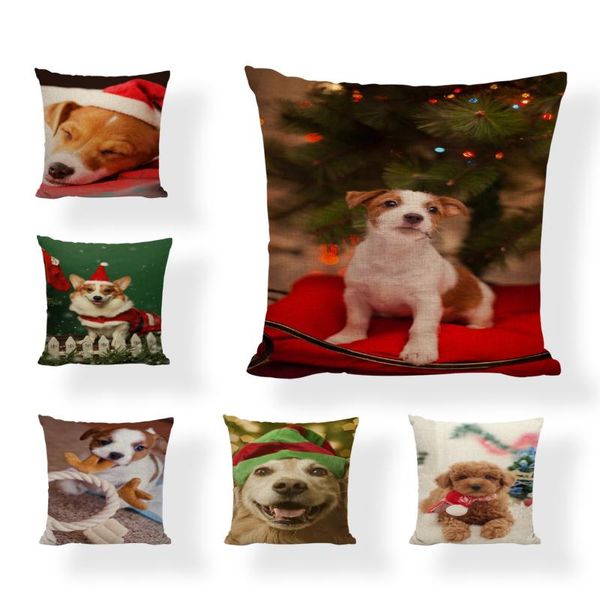 cushion/decorative pillow christmas cute dog cushion cover pillowcase sofa home decoration
cushion/decorative pillow christmas cute dog cushion cover pillowcase sofa home decoration