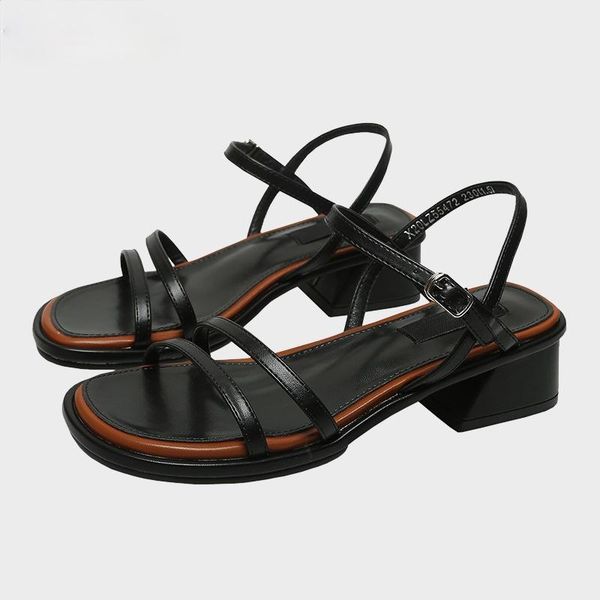 sandals women summer thick-soled fashion thin strap non-slip women's shoes buckle straps beach 2021 ladies, Black
sandals women summer thick-soled fashion thin strap non-slip women's shoes buckle straps beach 2021 ladies, Black