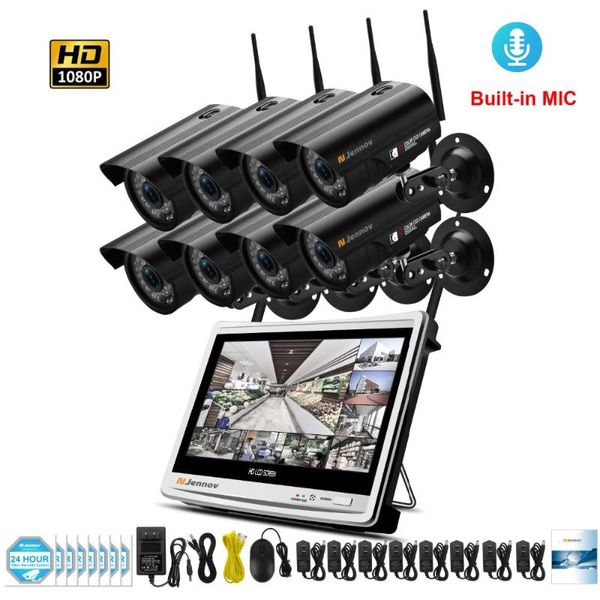 wireless security cctv ip camera system with nvr wifi video audio record home outdoor surveillance kits set systems 
wireless security cctv ip camera system with nvr wifi video audio record home outdoor surveillance kits set systems