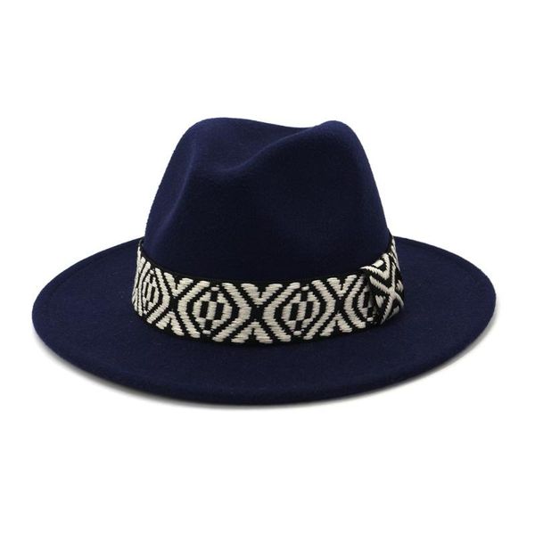 wide brim hats 2021 jazz panam woolen felt fedora hat caps party casual solid cotton elegant outdoor cowboy, Blue;gray
wide brim hats 2021 jazz panam woolen felt fedora hat caps party casual solid cotton elegant outdoor cowboy, Blue;gray