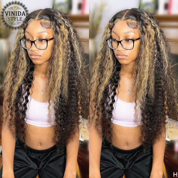 lace wigs vinida style highlight curly 13x4 front human hair 180% density non-remy pre-plucked with baby for women, Black;brown
lace wigs vinida style highlight curly 13x4 front human hair 180% density non-remy pre-plucked with baby for women, Black;brown