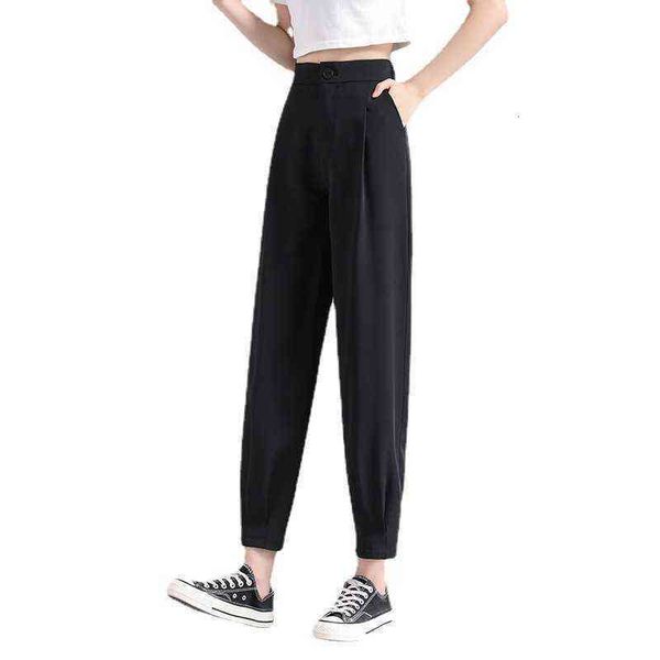 ice silk suit wide leg pants women's high waist summer thin 2021 chiffon harlan casual, Black;white
ice silk suit wide leg pants women's high waist summer thin 2021 chiffon harlan casual, Black;white