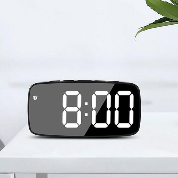 other clocks & accessories mirror alarm clock multi-function led digital voice control snooze time temperature display night mode
other clocks & accessories mirror alarm clock multi-function led digital voice control snooze time temperature display night mode