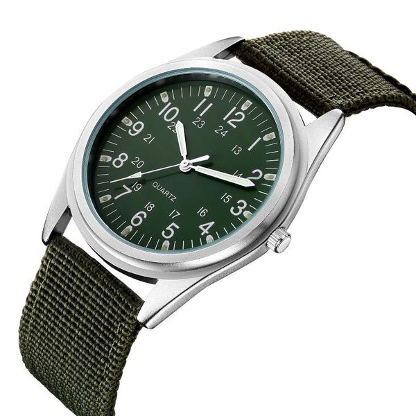 wristwatches simple quartz watch men luminous hands woven canvas belt fluorescent green men's fashion male gift, Slivery;brown
wristwatches simple quartz watch men luminous hands woven canvas belt fluorescent green men's fashion male gift, Slivery;brown