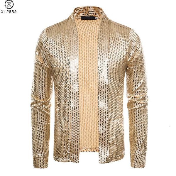 men's sweaters mens sequin cardigan long sleeve slim fit sweater fashion stage party dance singer nightclub men clothes pull homme mvse, White;black
men's sweaters mens sequin cardigan long sleeve slim fit sweater fashion stage party dance singer nightclub men clothes pull homme mvse, White;black