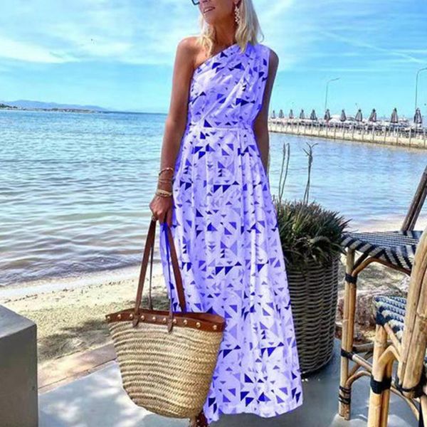 casual dresses women off shoulder sleeveless print party dress summer elegant oblique boho long loose beach, Black;gray
casual dresses women off shoulder sleeveless print party dress summer elegant oblique boho long loose beach, Black;gray