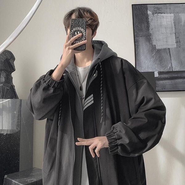 men's hoodies & sweatshirts two piece hooded jacket, loose multifunctional baseball korean fashion, hong kong style, spring and autumn,, Black
men's hoodies & sweatshirts two piece hooded jacket, loose multifunctional baseball korean fashion, hong kong style, spring and autumn,, Black