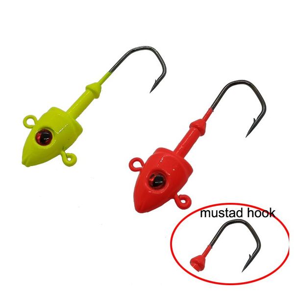 fishing hooks 7g 10g 14g 21g 28g 32g 36g 45g soft lure tackle accessory lead jig head set with barbed mustad hook
fishing hooks 7g 10g 14g 21g 28g 32g 36g 45g soft lure tackle accessory lead jig head set with barbed mustad hook