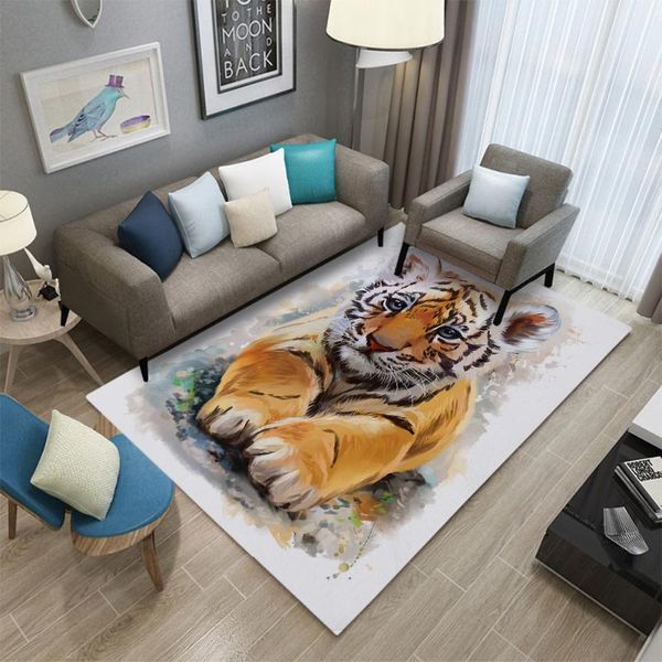 carpets miracille modern tiger 3d animal printing floor home decor carpet kid room non-slip area rug mat drop ship
carpets miracille modern tiger 3d animal printing floor home decor carpet kid room non-slip area rug mat drop ship