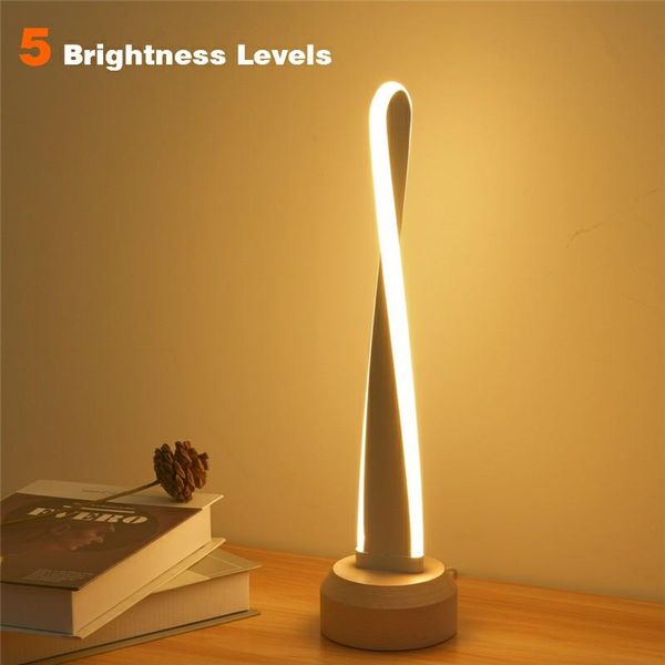 table lamps modern smart wooden creative led night light chargable usb for bedroom bedside living room decor 3000-6000k
table lamps modern smart wooden creative led night light chargable usb for bedroom bedside living room decor 3000-6000k