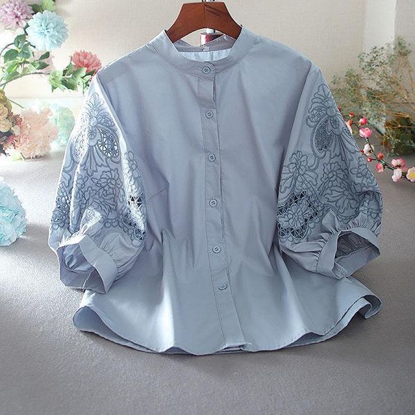 women's blouses & shirts women white pink female short lantern sleeved embroidered summer casual ol tunic blouse blusa sy122
women's blouses & shirts women white pink female short lantern sleeved embroidered summer casual ol tunic blouse blusa sy122