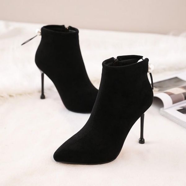 boots big size 9 women shoes ankle for ladies woman winter side zipper rear pearl strappy decoration, Black
boots big size 9 women shoes ankle for ladies woman winter side zipper rear pearl strappy decoration, Black