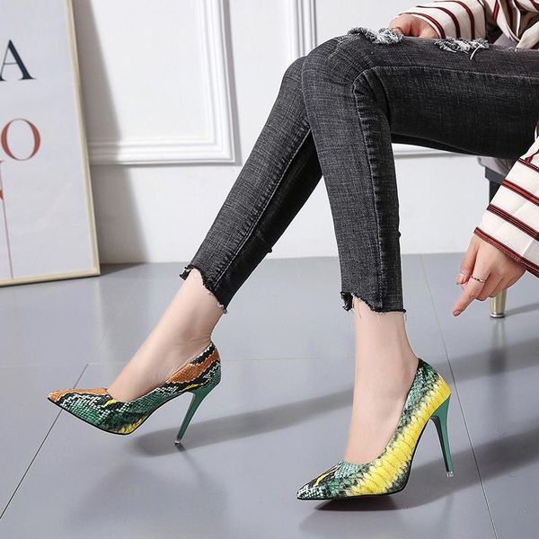 dress shoes big size 34-42 stiletto heels women pumps red pointed plaid shallow high thin party wedding sandals, Black
dress shoes big size 34-42 stiletto heels women pumps red pointed plaid shallow high thin party wedding sandals, Black